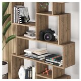 Hanah home Bookshelf Karmato, 96x168,5x25,5 cm, Smeđa | Eponuda.ba