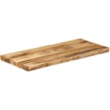 vidaXL Mizna plošča z naravnim robom 90x40x2,5 cm trden robusten mango | Shoptok.si