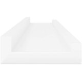  Zidne police 4 kom visoki sjaj bijele 60 x 9 x 3 cm | shoptok.hr