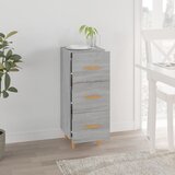  Komoda boja hrasta sonome 34,5x34x90 cm od konstruiranog drva | shoptok.hr