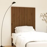  Zidno uzglavlje boja meda 95,5x3x110 cm masivna borovina | shoptok.hr