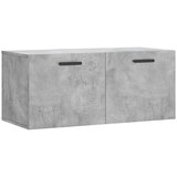 Maison Chic Stenska omarica - Zidna omarica betonsko siva 80x36,5x35 cm inženirski les iu804, (22063660) | Shoptok.si