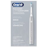 Oral-b ELEKTRIČNA ZOBNA ŠČETKA ORAL B PULSONIC SLIM CLEAN 2000 GREY | Shoptok.si