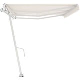  Prostostoječa avtomatska tenda 600x300 cm krem, (20728983) | Shoptok.si