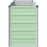  Povišeni vrtni krevet Pastelno zelena 160 x 40 x 55 cm | shoptok.hr