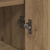 vidaXL Kreveta hrast artisan 35 x 35.5 x 76 cm Konstruirano drvo | shoptok.hr