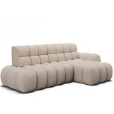 ELTAP Bež raztegljiva kotna sedežna garnitura (desni kot/z ležalnikom) Ceedro – | Shoptok.si