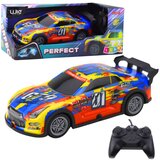 Rc trkaći automobil sa svijetlećim tijelom, plavo-žuti | shoptok.hr
