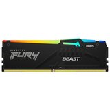 Kingston RAM memorija Fury Beast 128GB DDR5 5200MT/s RGB Black | ePonuda.com