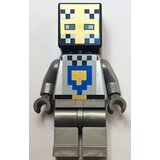 Lego Minecraft min080 Knight - Black Head