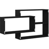  Zidna polica crni hrast 104x20x58,5 cm inženjerski drvo | shoptok.hr