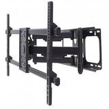 Manhattan Stenski TV nosilec roka 37''-90'' 75kg, dvojna roka, naklon -15°do 5°, črne barve | Shoptok.si