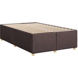  Krevet box spring s madracem tamnosmeđi 120 x 190 cm od tkanine | shoptok.hr