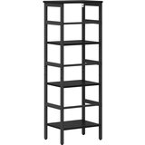 vidaXL Polica Crni hrast 40 x 29,5 x 115 cm Konstruirano drvo | shoptok.hr