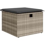 vidaXL 7-dijelni set vrtnih sofa svjetlosivi od poliratana | shoptok.hr