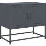Furnova TV omarica antracitna 68,5x39x60,5 cm jeklo, (21922830) | Shoptok.si