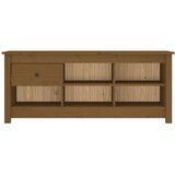 Ormarić za cipele boja meda 110x38x45,5 cm od masivne borovine | Eponuda.ba