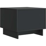  Kava Stol s ladicama Crna 49 x 50 x 40 cm Konstruirano drvo | shoptok.hr