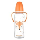 Canpol babies flasica cute animals sa ruckama 250ml (11/845) - orange ( 11/845_ora )