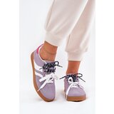 Boto Low Women's Sneakers With Double Lacing Purple Ventus Cijene
