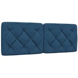  Okvir za krevet bez madraca plavi 140 x 190 cm od tkanine | shoptok.hr