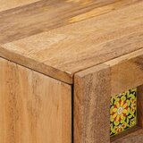  Highboard Prirodna 60 x 33,5 x 100 cm Čvrsto drvo manga | shoptok.hr