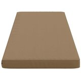  Jastučići za klupe - 2 dijela VUGHT 2 kom. 100% poliester - Taupe (poliester) 140 x 50 cm 2 | shoptok.hr