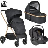 Cangaroo kolica za bebe 3u1 Hydra Black, 0m+ | ePonuda.com