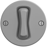  Kliklap - Retro jednopolni prekidač bez okvira br. 1, sivi | Eponuda.com