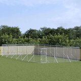  Vanjski kavez za pse srebrni 6 x 14 x 2 m od pocinčanog čelika Cijene