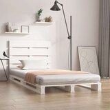  Za krevet bijeli 100 x 200 cm od masivne borovine Cijene