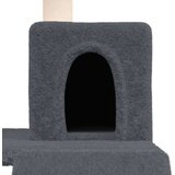  Penjalica za mačke sa stupovima za grebanje tamnosiva 82 cm | shoptok.hr
