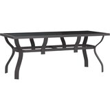  9-dijelni vrtni blagovaonski set sivo-crni | shoptok.hr