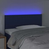  Uzglavlje plavo 90x5x78/88 cm od tkanine | shoptok.hr