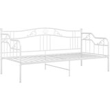  Posteljni okvir bel kovinski 90x200 cm, (20647676) | Shoptok.si