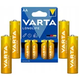 Varta 1x4 Longlife Mignon AA LR 6