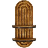 Kalune Design Raf265 walnut wall shelf | ePonuda.com