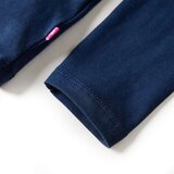  Dječja majica dugih rukava modra 128 | shoptok.hr