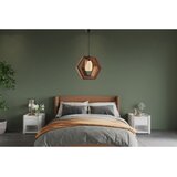Opviq Dualhex Dark Glass BrownBlack Chandelier | Eponuda.com