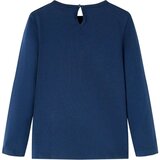  Dječja majica dugih rukava modra 128 | shoptok.hr