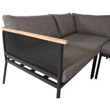 Venture Home Nettan kutna vrtna lounge garnitura, siva | shoptok.hr