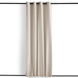 Restilo MOLTE curtain, colour: light beige, plain, classic style, silver eyelets, material: Oxford, 155 x 200 cm | shoptok.hr