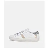 Modne superge Hill Low Calf White Silver Bež