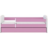 HAPPYKIDS OTROKA POSTELJA DREAMY SLONEK (VE BARV IN DIMENZIJ)-Roza-80x160 | Shoptok.si