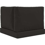  Jastuk za vanjsku sofU 3 pcs Crna Poliester | shoptok.hr
