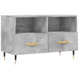 TV ormarić boja betona 80 x 36 x 50 cm konstruirano drvo | Eponuda.ba