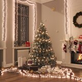 vidaXL LED traka s 400 LED žarulja topla bijela 8 m PVC | shoptok.hr