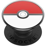 Popsockets Ročaj PopGrip za univerzalni pametni telefon Pokeball model, Rdeča, (5000191702) | Shoptok.si