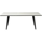 Modern Living raztegljiva miza kobe, bela, 160-200x90 | Shoptok.si