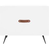  Stolić za kavu bijeli 50 x 50 x 40 cm od konstruiranog drva | shoptok.hr